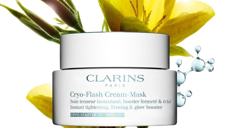 Découvrez la cryo flash cream mask Clarins : utilisation et conseils