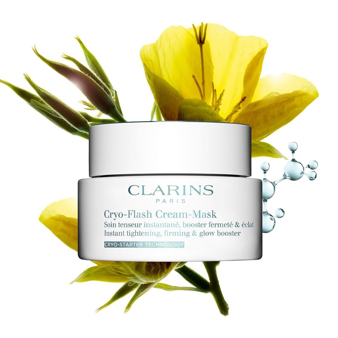 Découvrez la cryo flash cream mask Clarins : utilisation et conseils