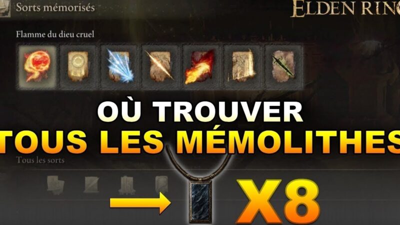 Mémolithe Elden Ring Utiliser : Guide Pratique pour Maîtriser le Jeu