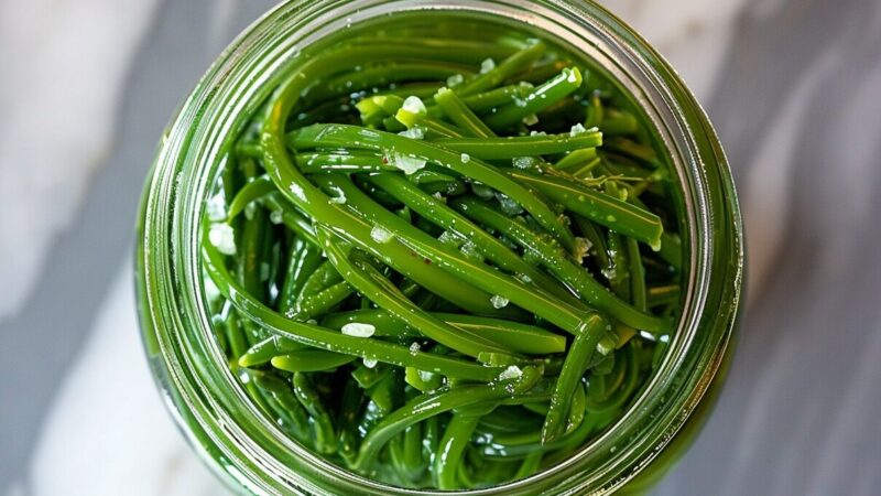 Salicorne au vinaigre utilisation : Découvrez ses multiples bienfaits !