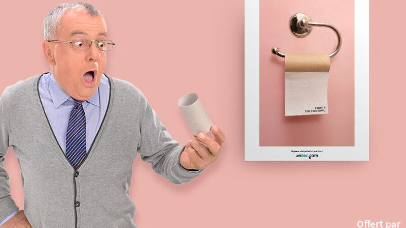 Utilisation brosse WC humour : L&rsquo;art de nettoyer avec le rire