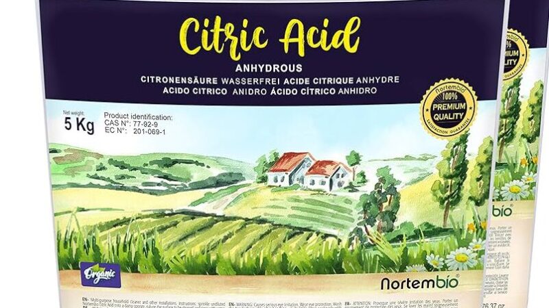 Utilisation de l&rsquo;acide citrique : Solutions efficaces pour votre quotidien