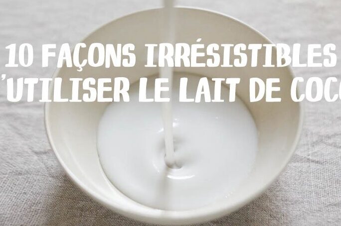 Utilisation lait de coco : astuces et recettes incontournables