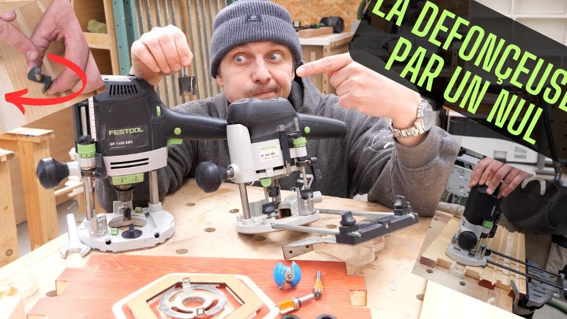 Utiliser une défonceuse : Guide pratique pour des projets réussis