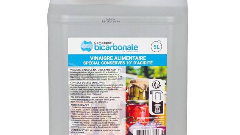 Vinaigre d&rsquo;alcool utilisation : 10 astuces incontournables !
